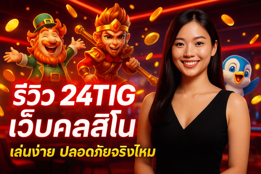 รีวิว 24TIG เว็บคาสิโน เล่นง่าย ปลอดภัยจริงไหม