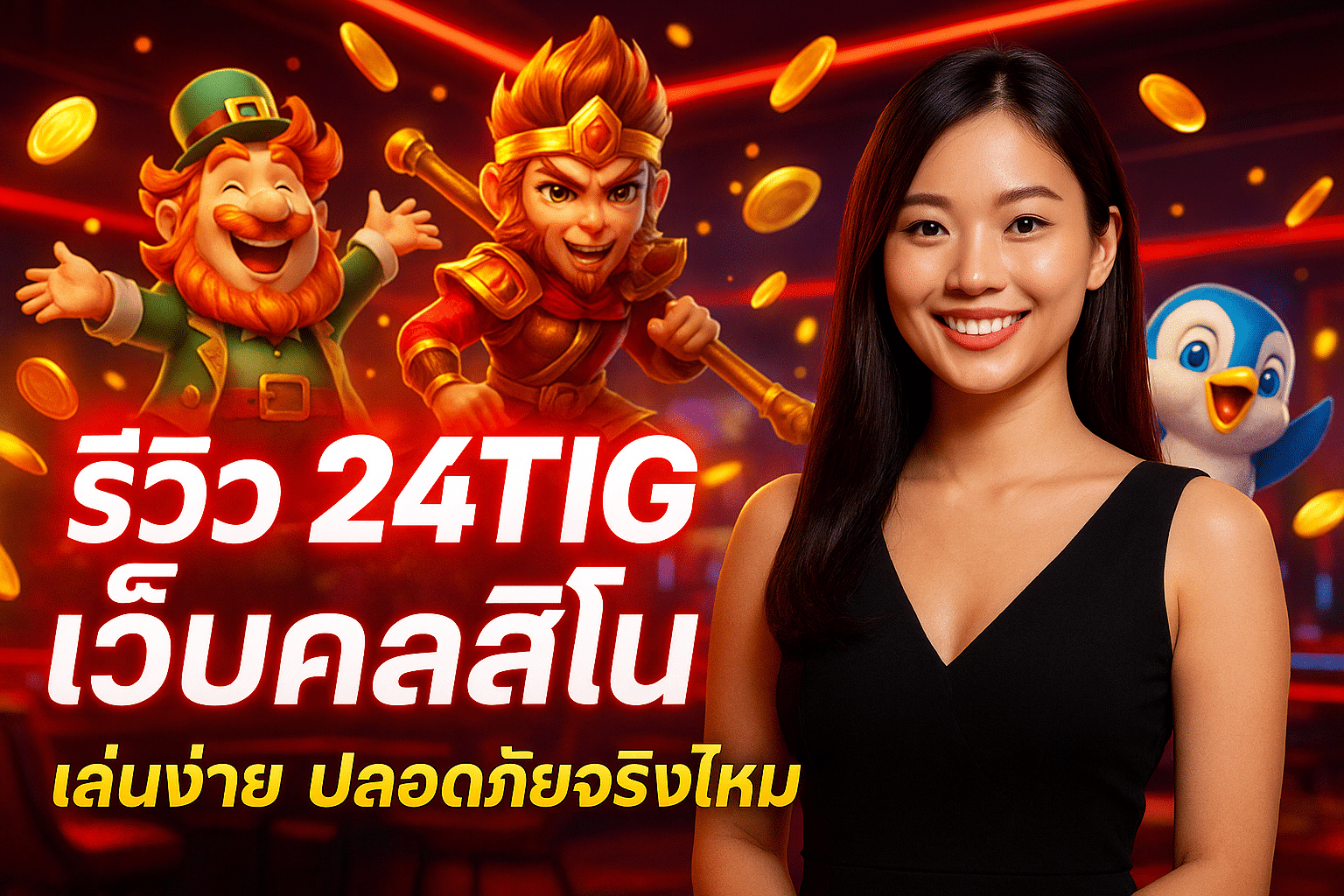 รีวิว 24TIG เว็บคาสิโน เล่นง่าย ปลอดภัยจริงไหม