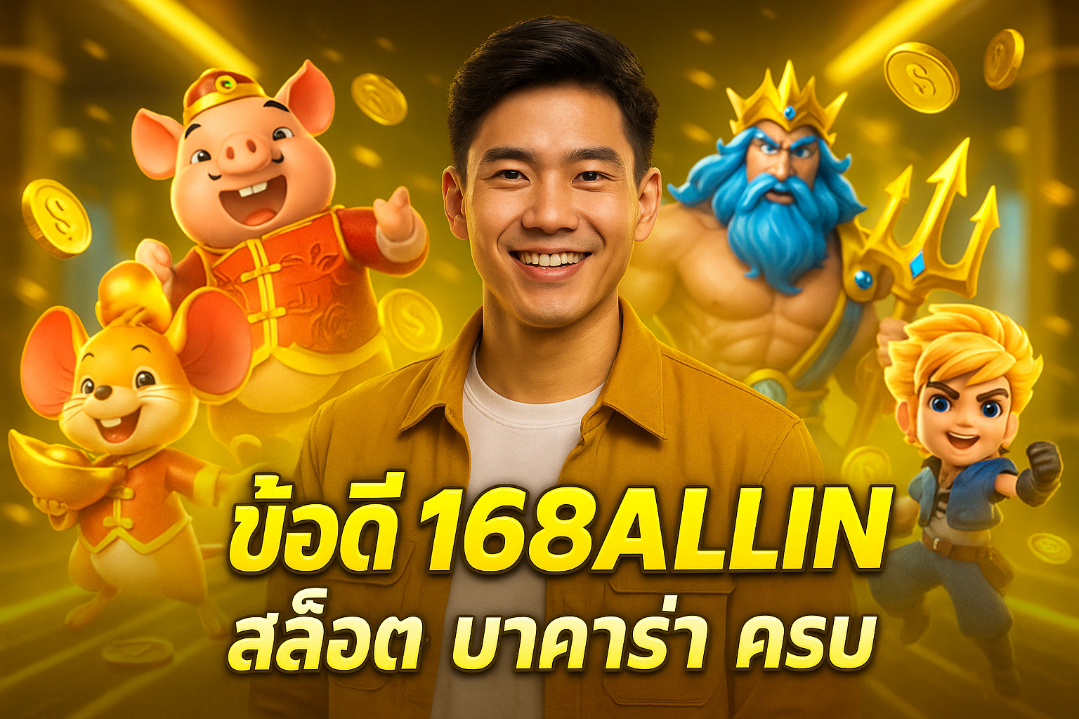 ข้อดี 168ALLIN สล็อต บาคาร่า ครบ