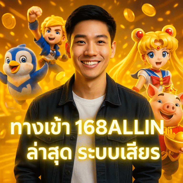 ทางเข้า 168ALLIN ล่าสุด ระบบเสถียร