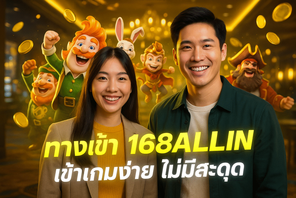 ทางเข้า 168ALLIN เข้าเกมง่าย ไม่มีสะดุด