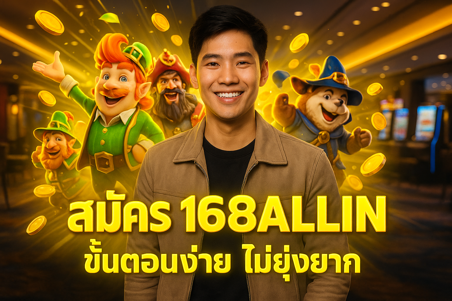 สมัคร 168ALLIN ขั้นตอนง่าย ไม่ยุ่งยาก